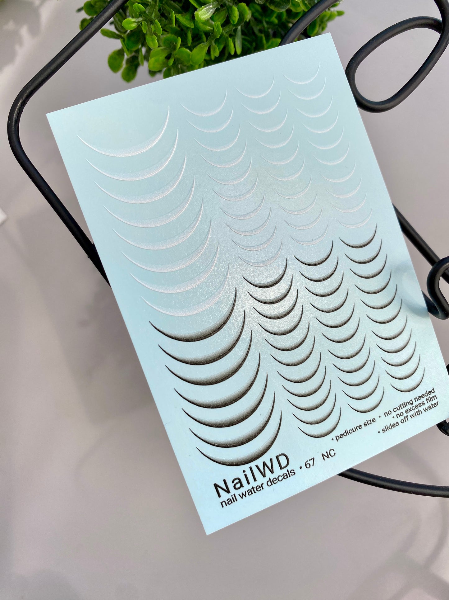 Nail Water Decal 67 NailWD