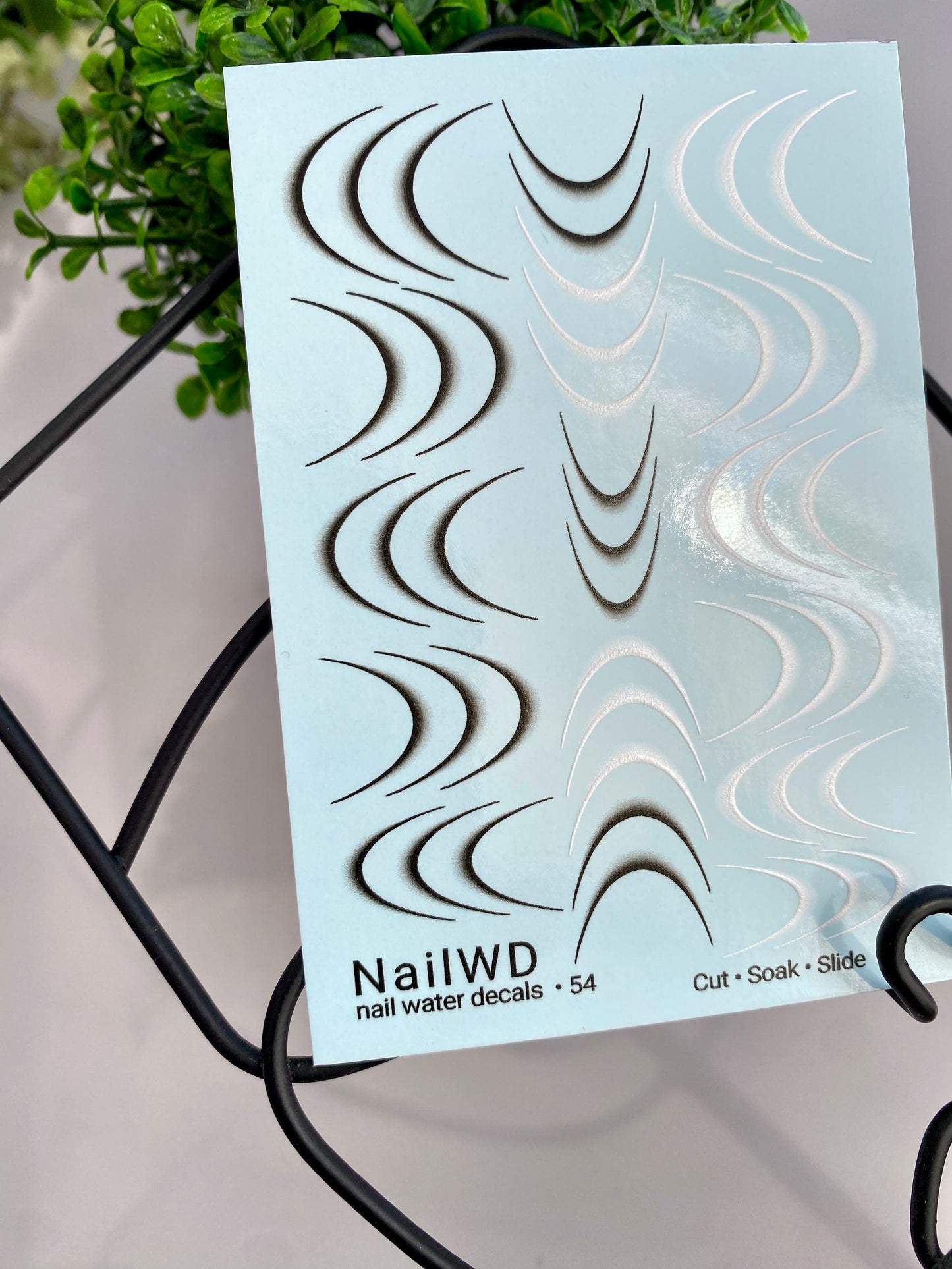 Nail Water Decal 54 NailWD