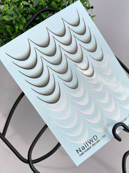 Nail Water Decal 53 NailWD