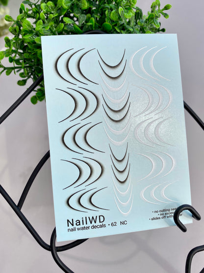 Nail Water Decal 62 NailWD