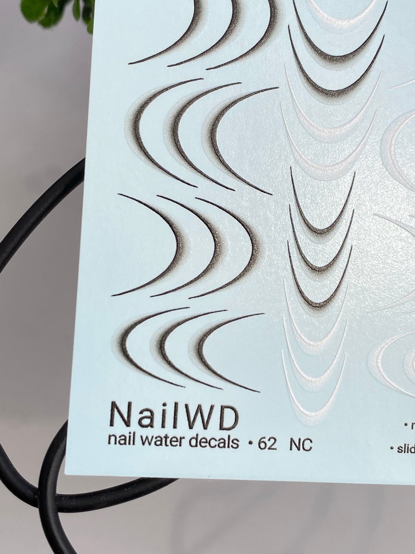 Nail Water Decal 62 NailWD