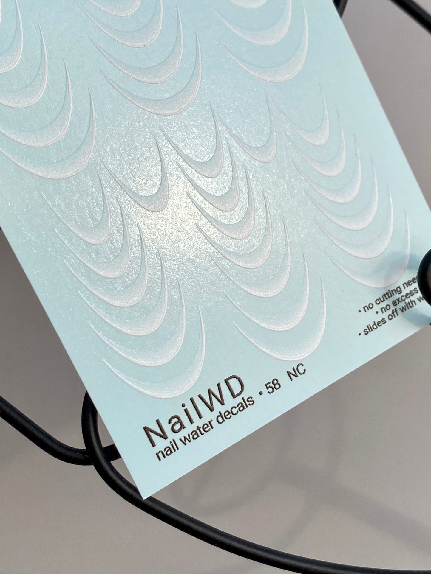 Nail Water Decal 58 NailWD