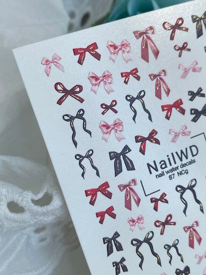 Nail Water Decal 87 NailWD