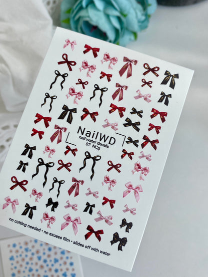 Nail Water Decal 87 NailWD