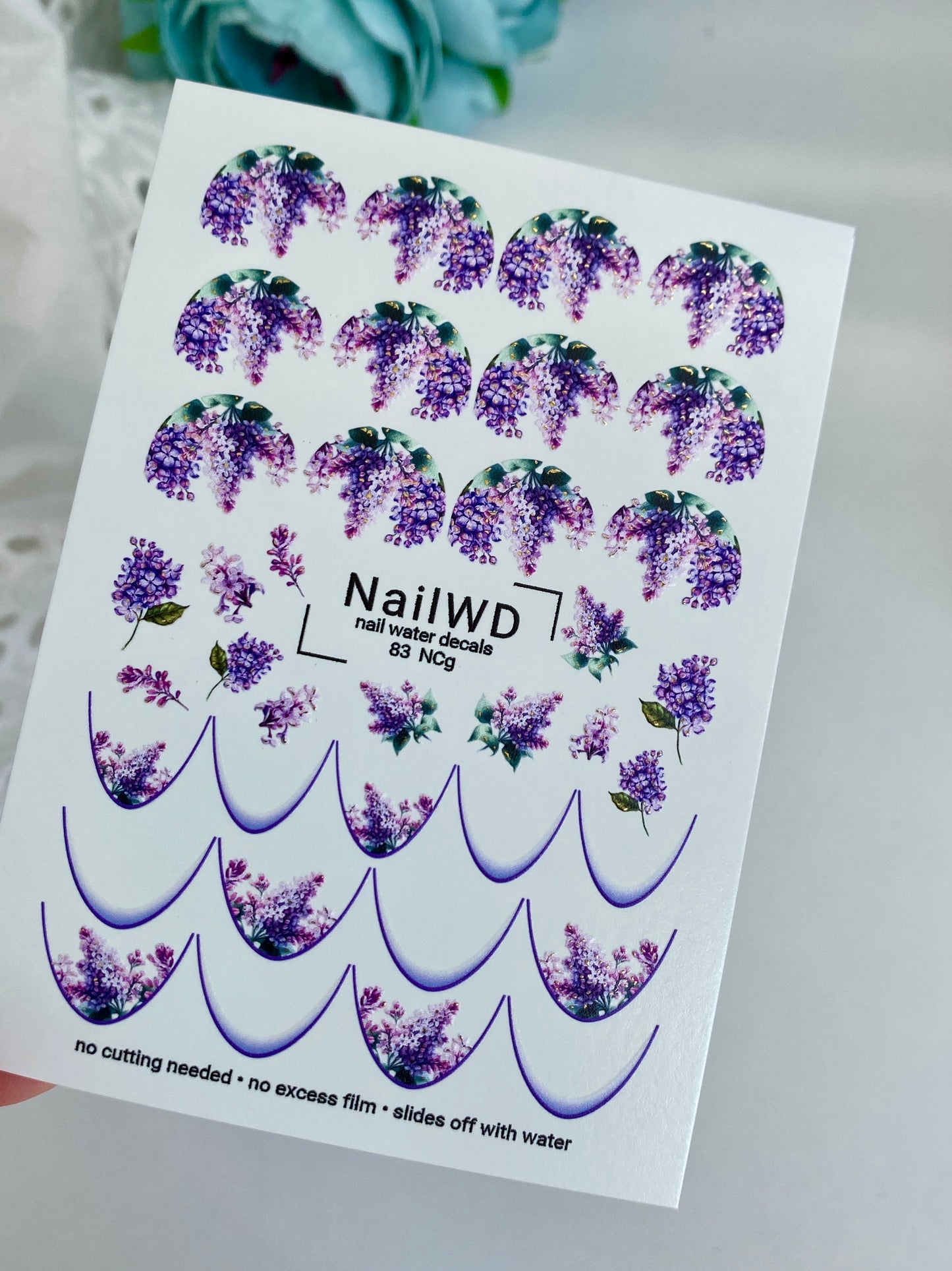Nail Water Decal 83 NailWD