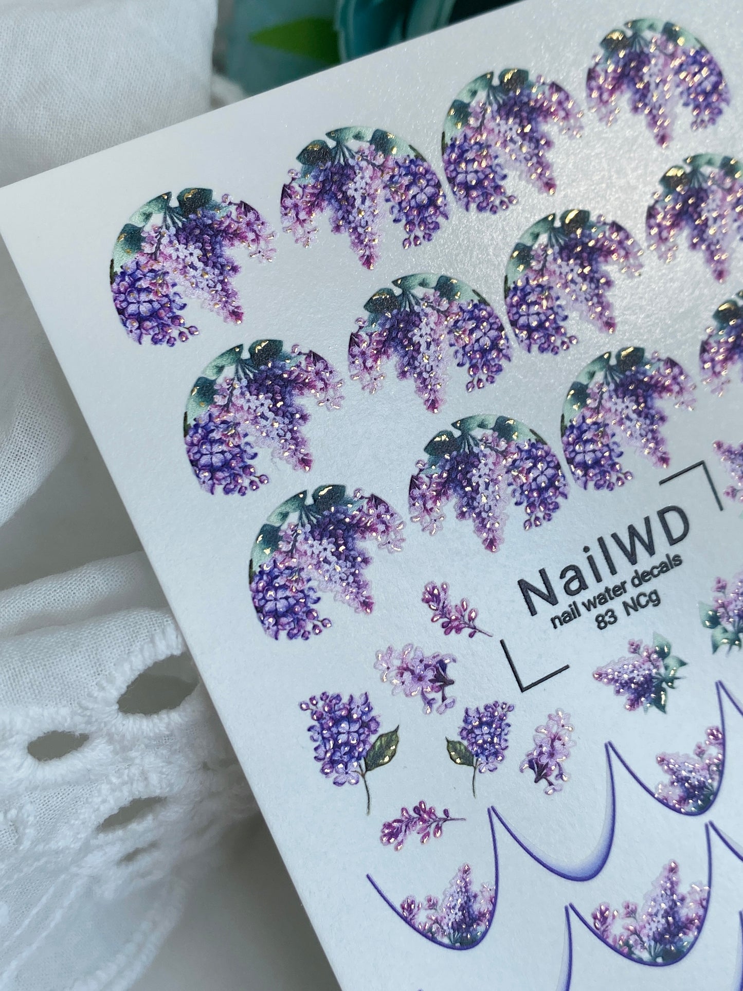 Nail Water Decal 83 NailWD