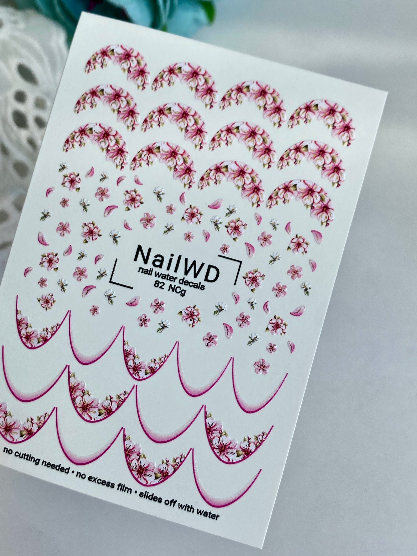 Nail Water Decal 82 NailWD
