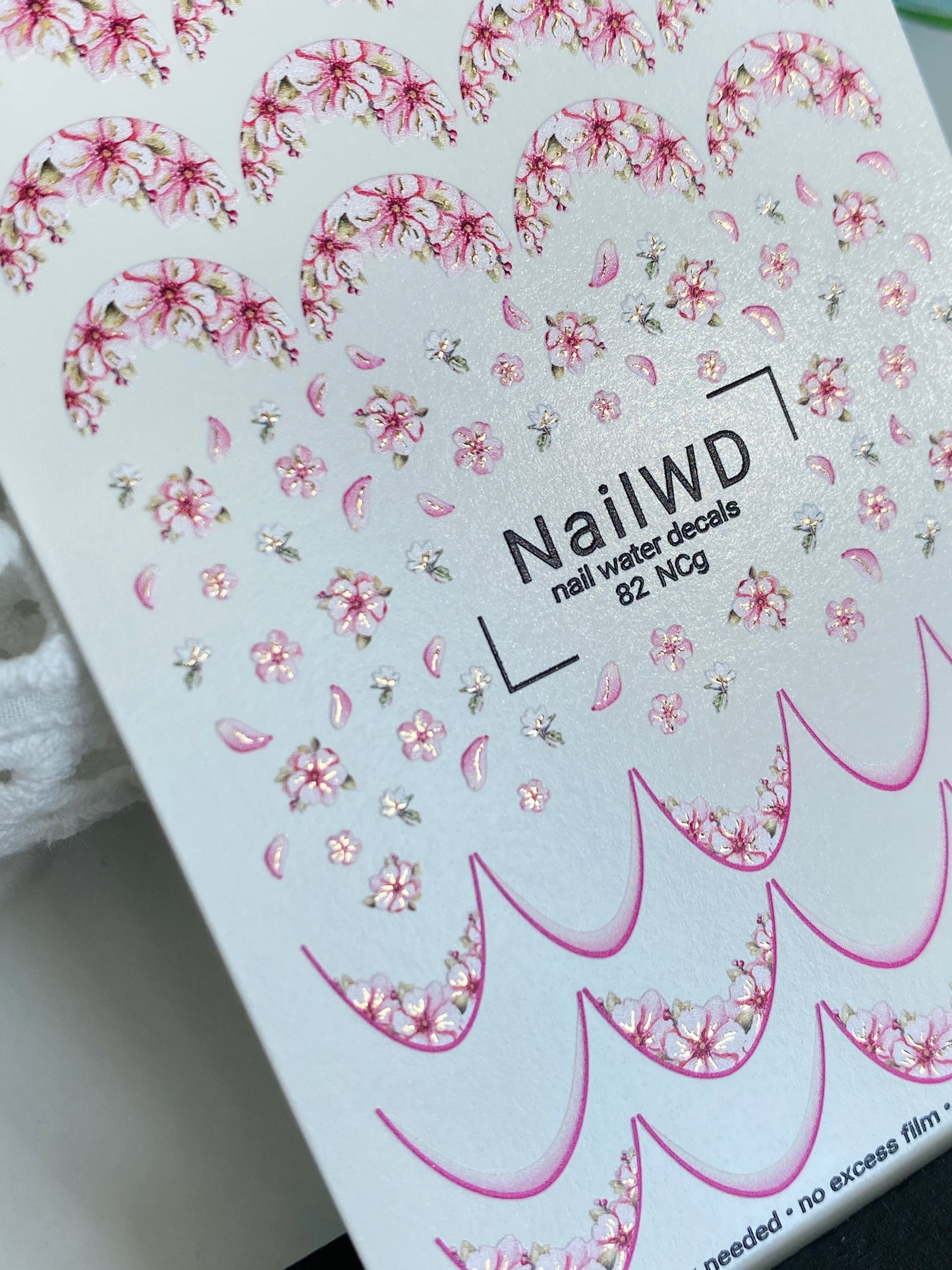 Nail Water Decal 82 NailWD
