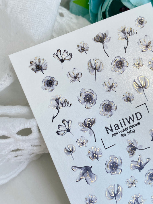 Nail Water Decal 86 NailWD