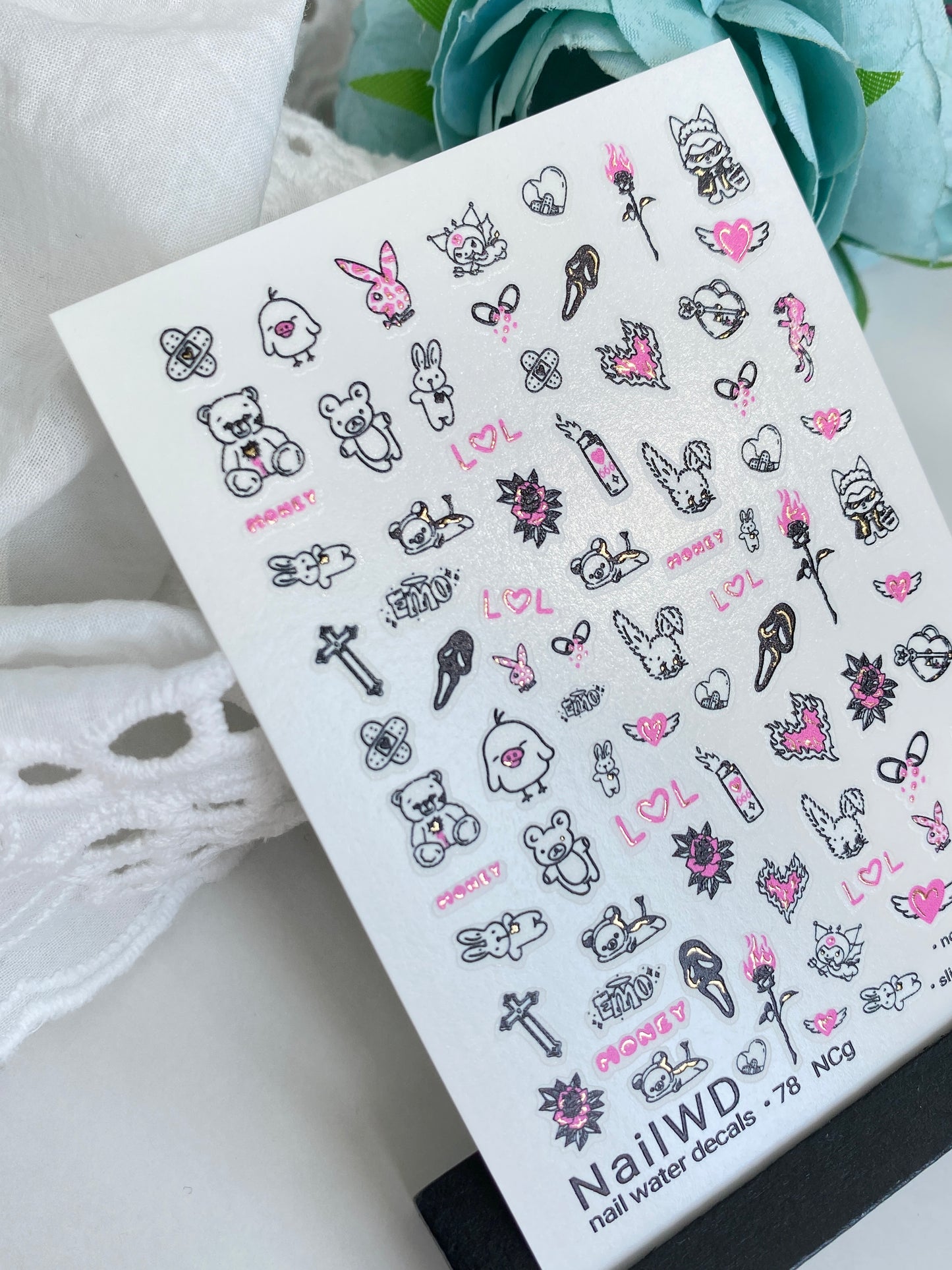 Nail Water Decal 78 NailWD