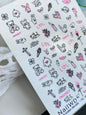 Nail Water Decal 78 NailWD
