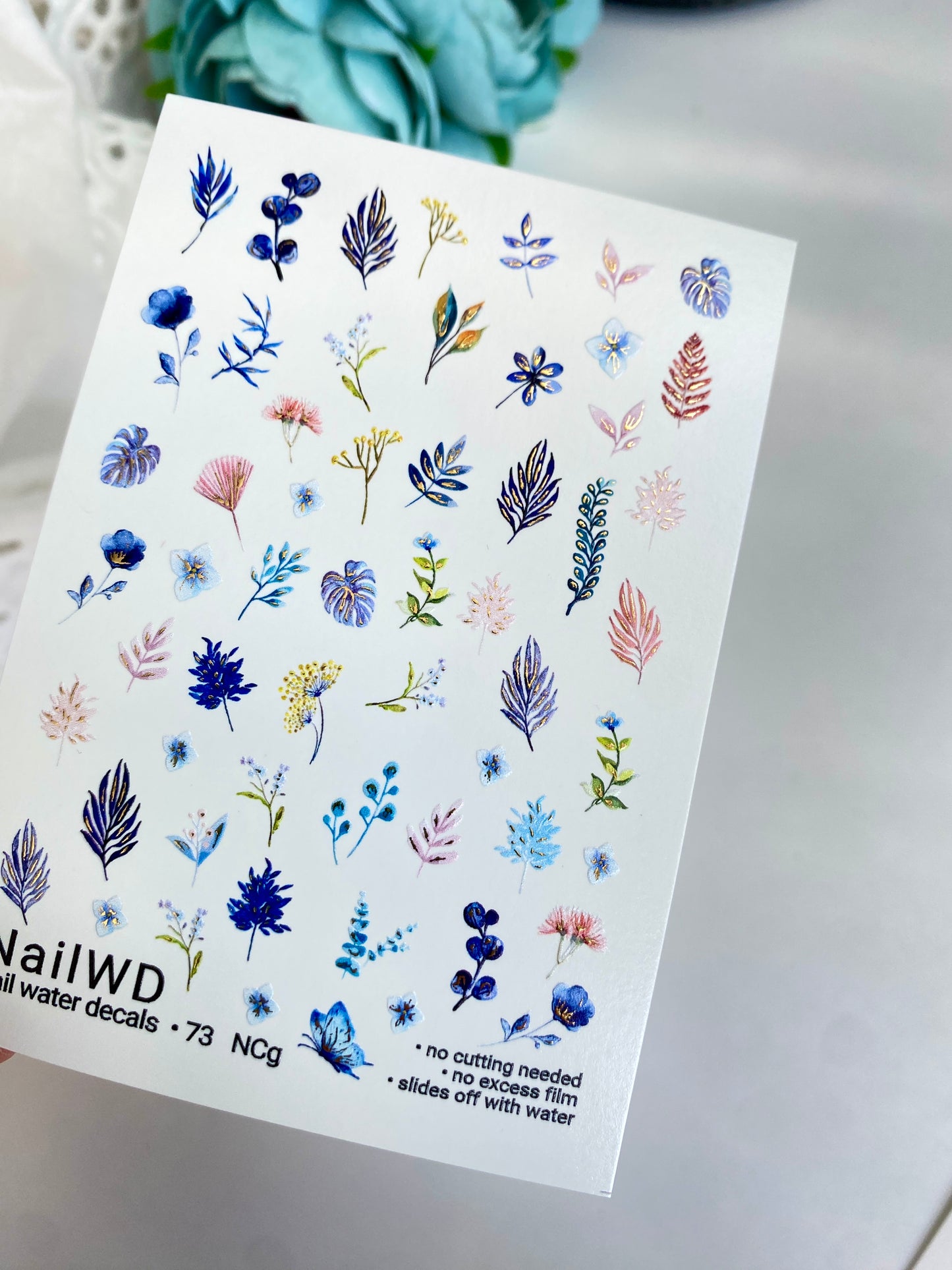 Nail Water Decal 73 NailWD