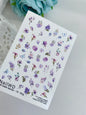 Nail Water Decal 74 NailWD