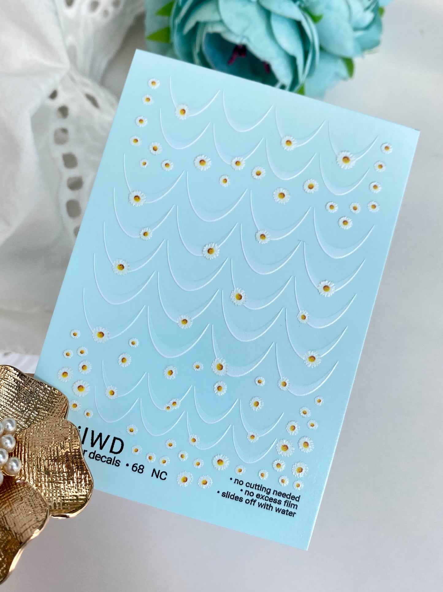 Nail Water Decal 68 NailWD