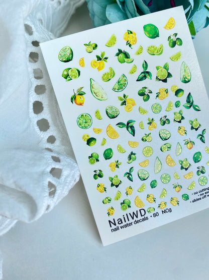 Nail Water Decal 80 NailWD