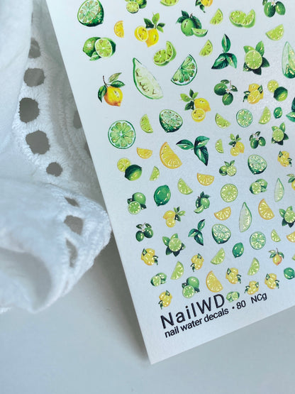 Nail Water Decal 80 NailWD