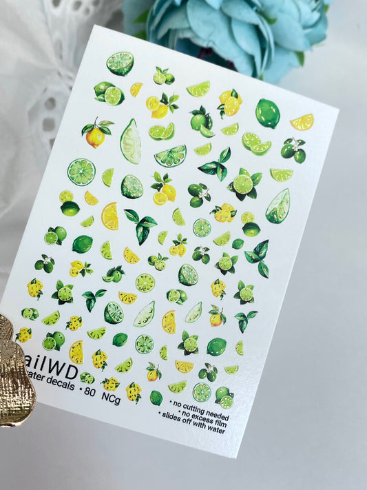 Nail Water Decal 80 NailWD