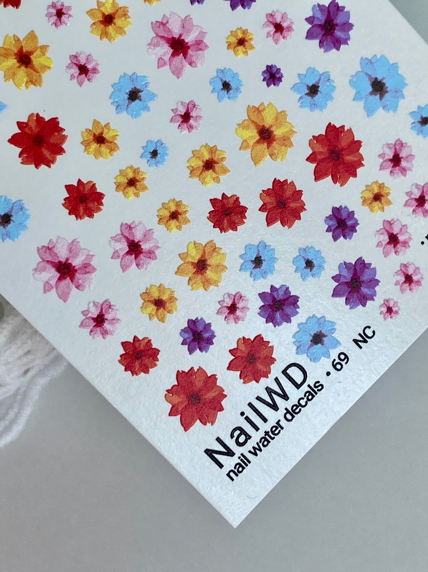 Nail Water Decal 69 NailWD