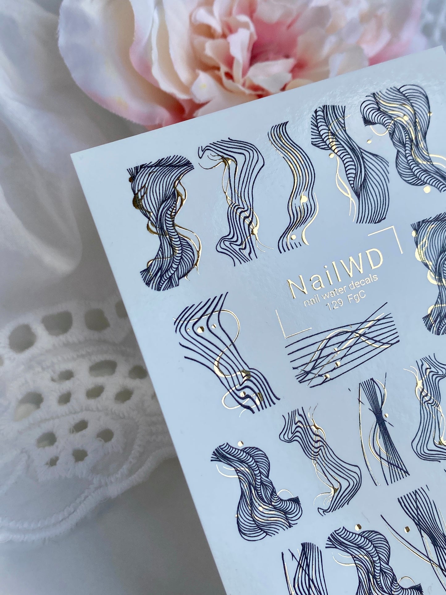 Nail Water Decal 129 NailWD