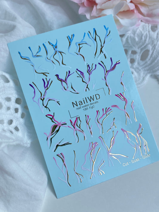 Nail Water Decal 180 Nail WD