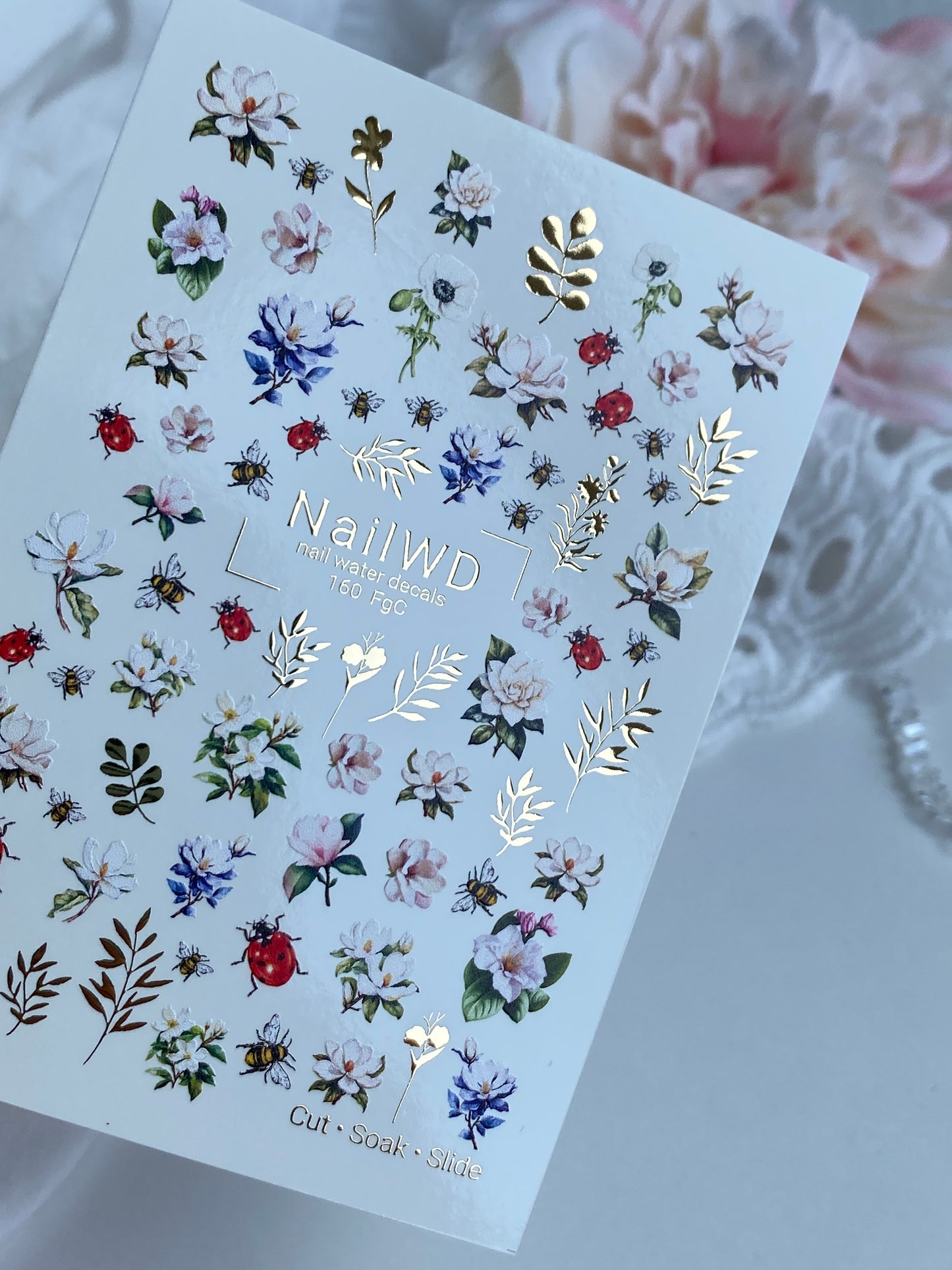 Nail Water Decal 160 Nail WD