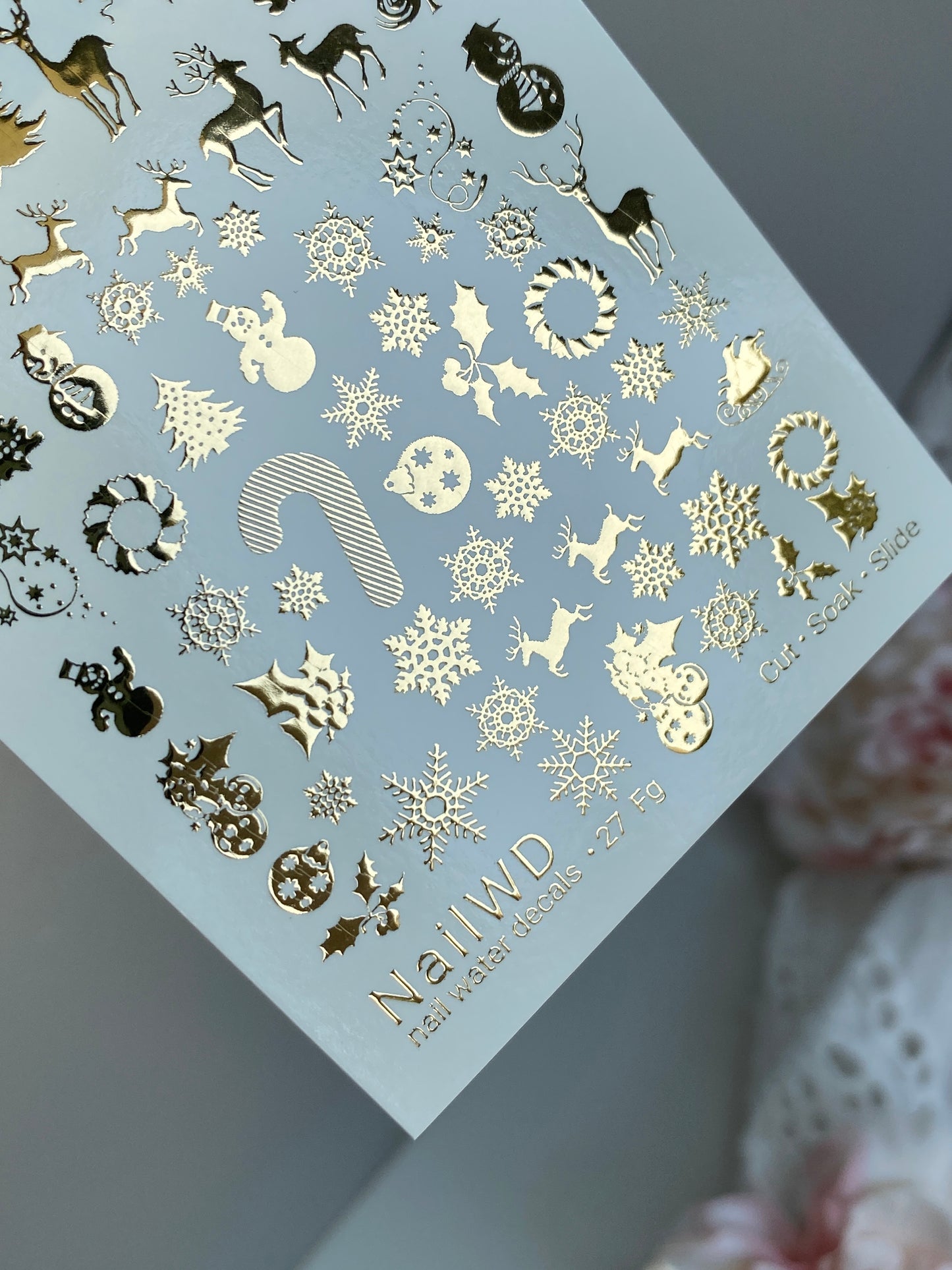 Nail Water Decal 27 NailWD