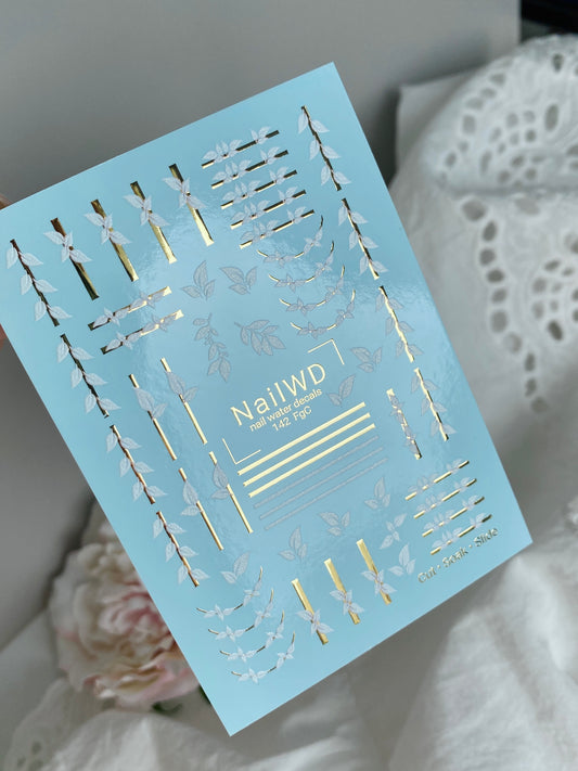 Nail Water Decal 142 NailWD