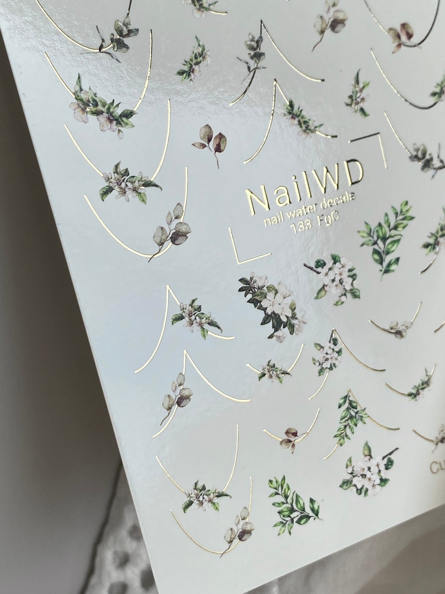 Nail Water Decal 133 NailWD