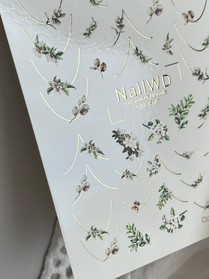 Nail Water Decal 133 NailWD