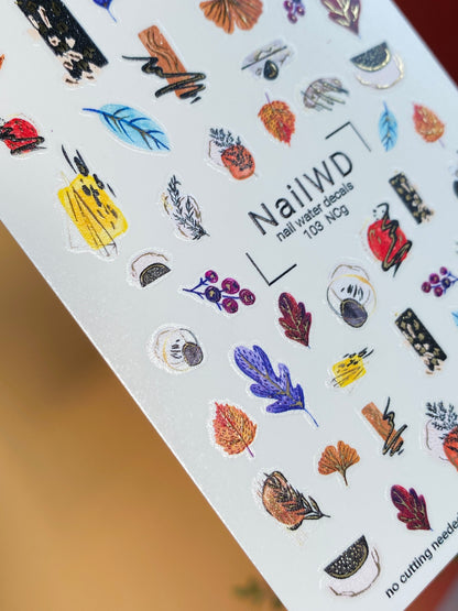 Nail Water Decal 103 NailWD