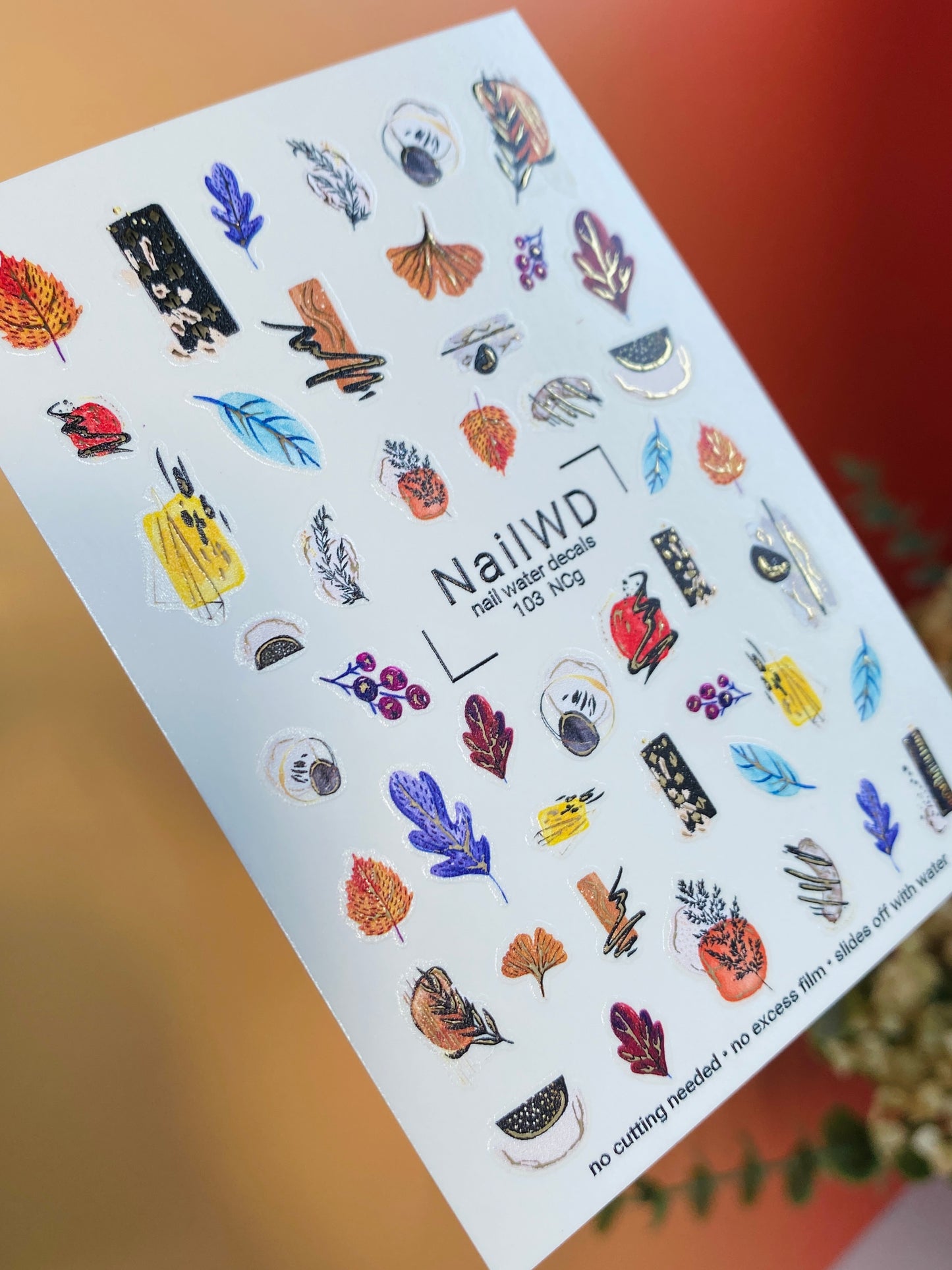 Nail Water Decal 103 NailWD