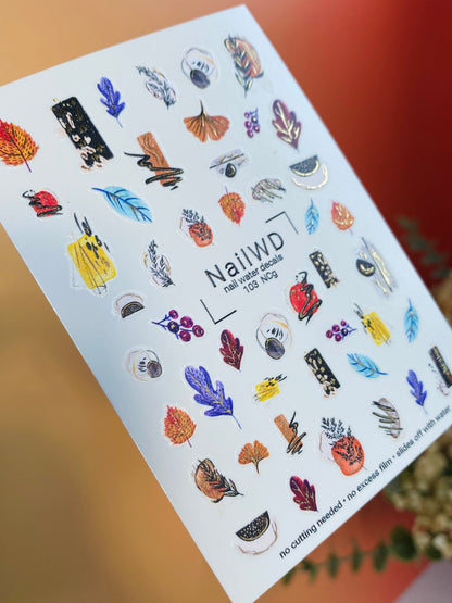 Nail Water Decal 103 NailWD