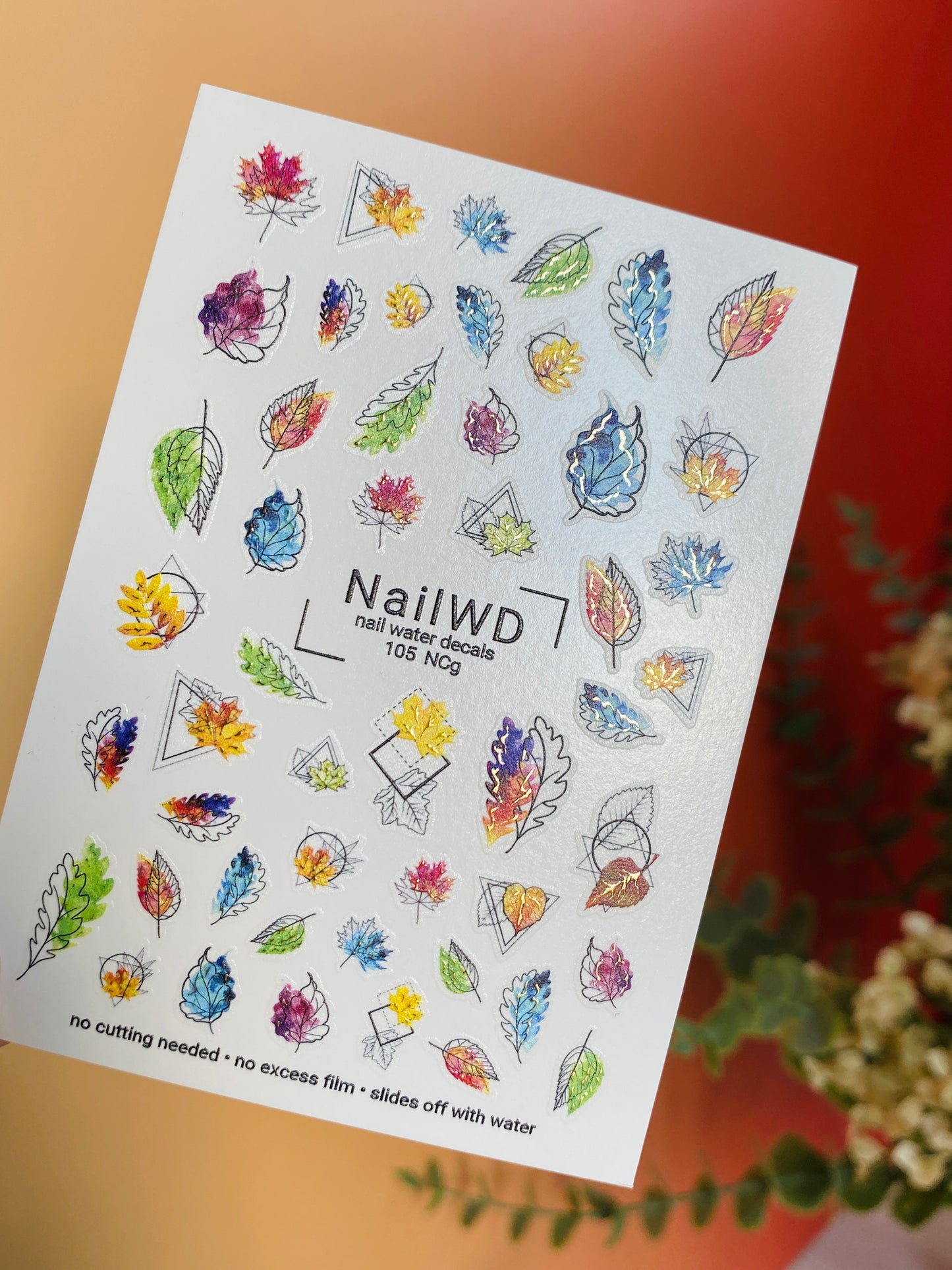 Nail Water Decal 105 NailWD