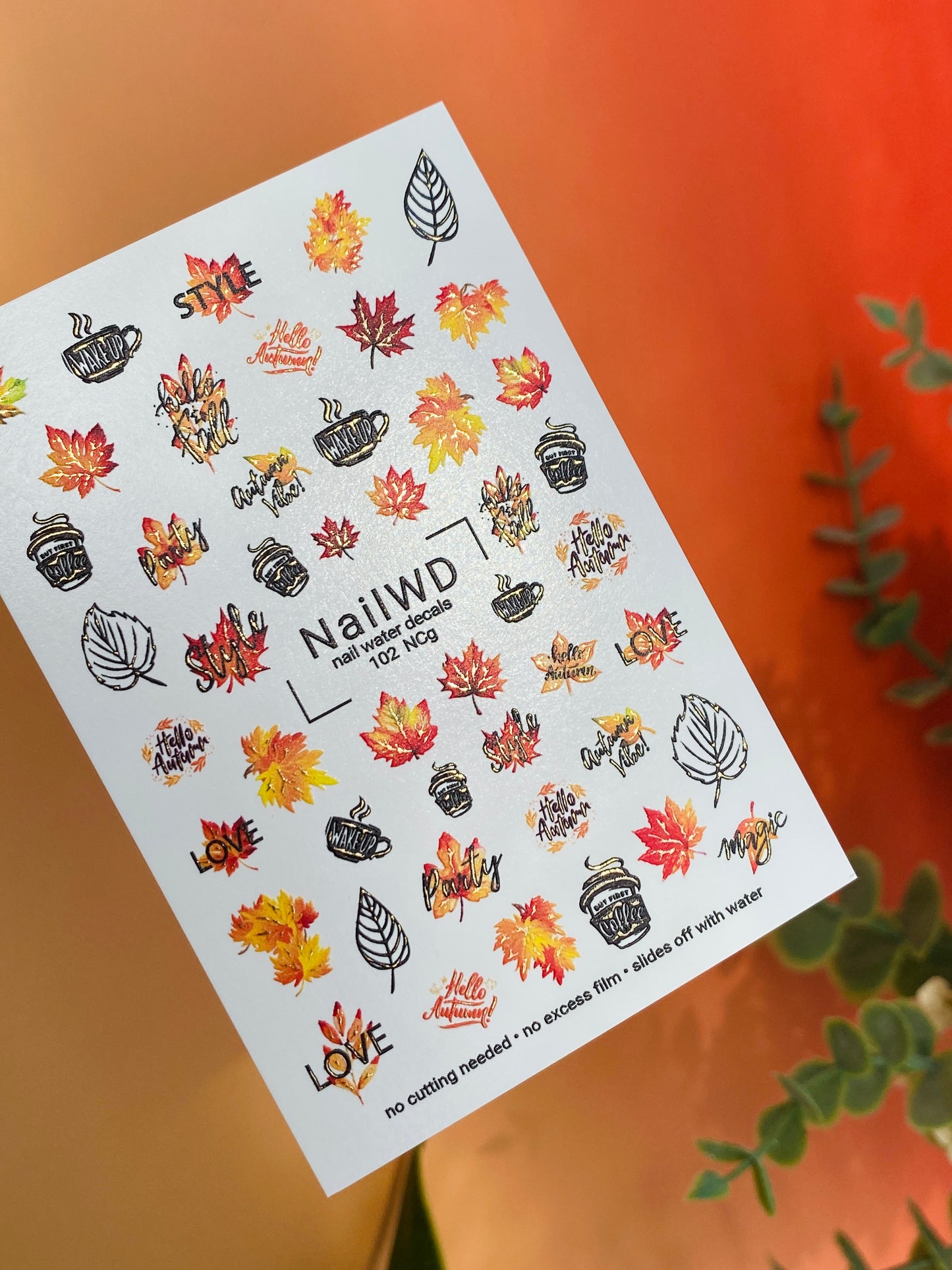 Nail Water Decal 102 NailWD