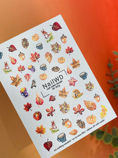 Nail Water Decal 90 NailWD