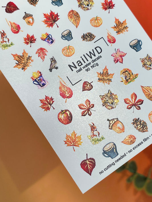 Nail Water Decal 90 NailWD