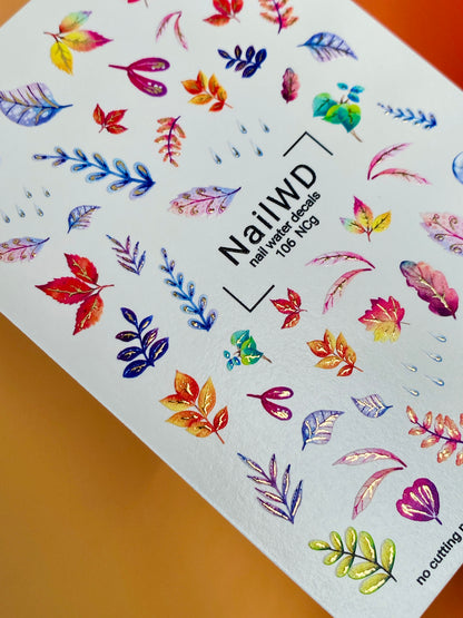 Nail Water Decal 106 NailWD