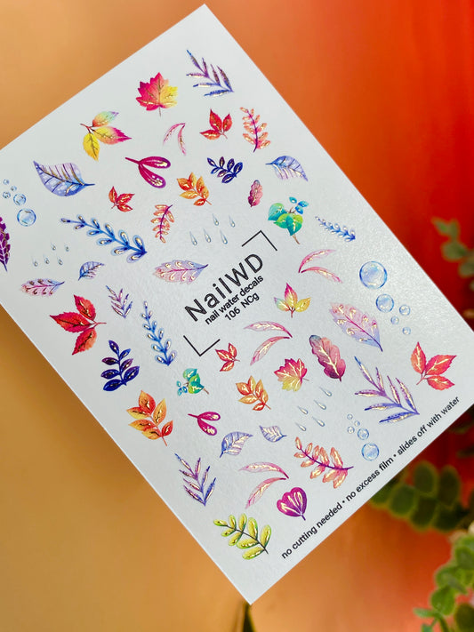 Nail Water Decal 106 NailWD