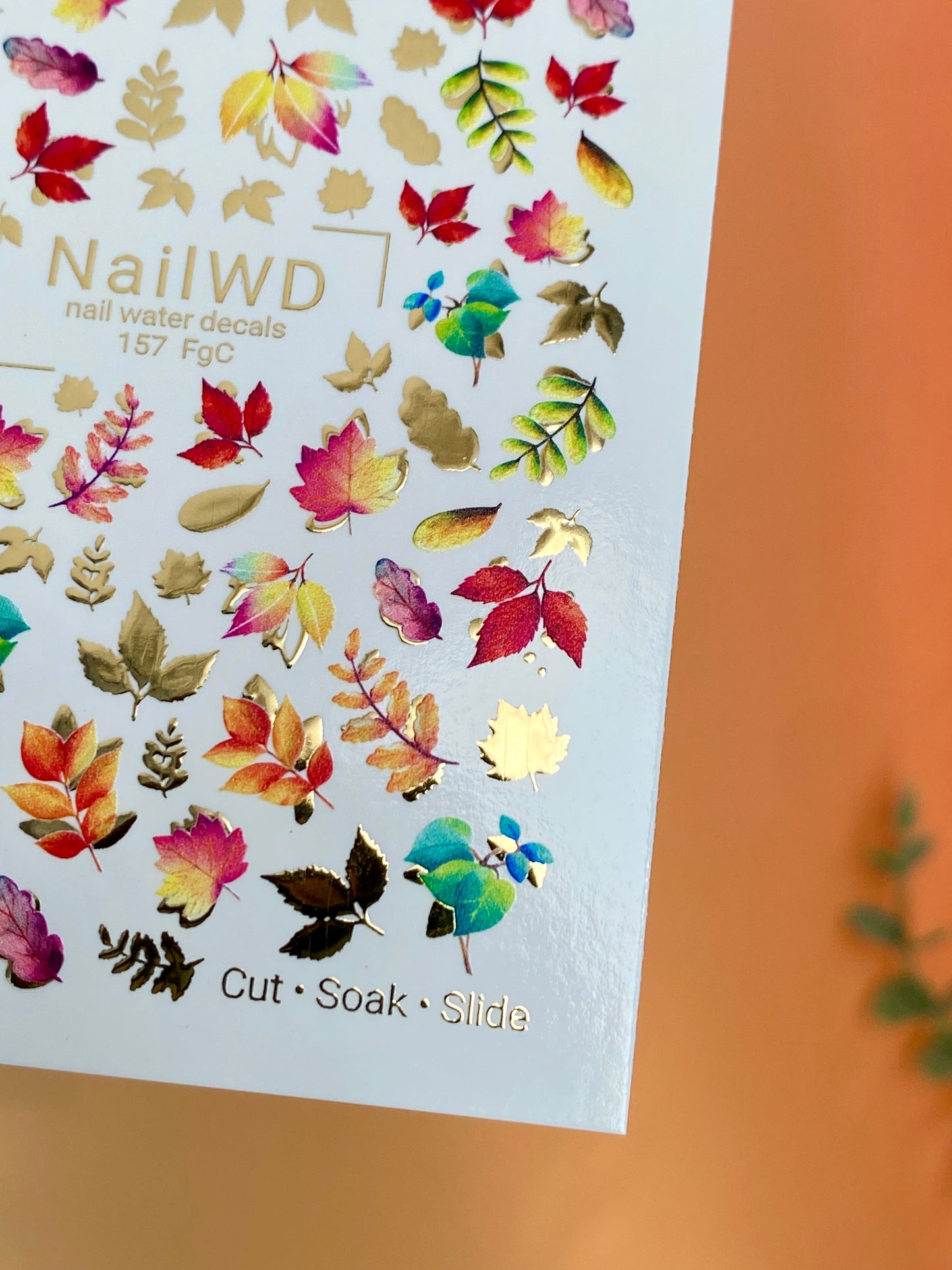 Nail Water Decal 157 Nail WD