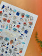 Nail Water Decal 158 Nail WD
