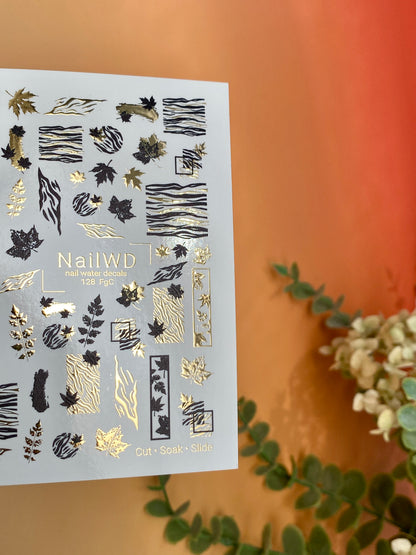 Nail Water Decal 128 NailWD