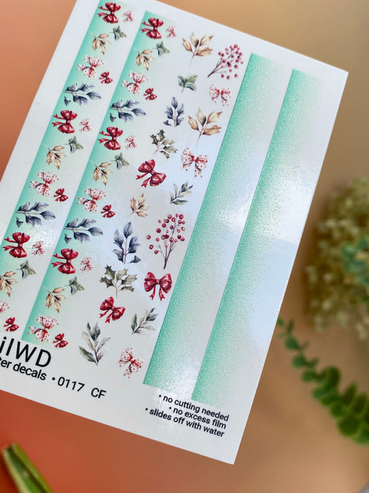 Nail Water Decal 117 NailWD