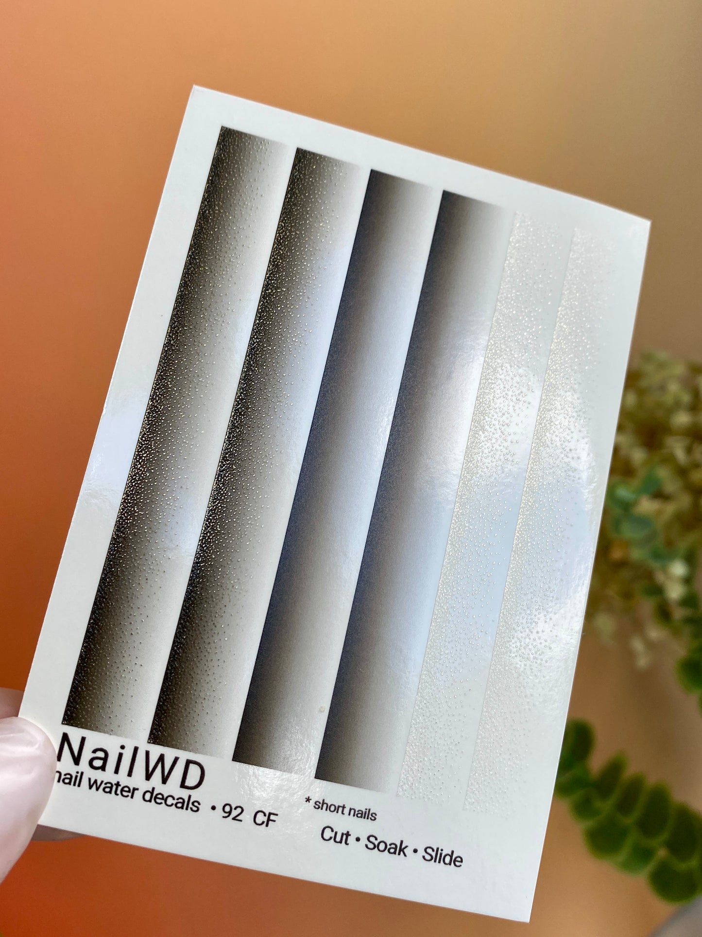 Nail Water Decal 92 NailWD