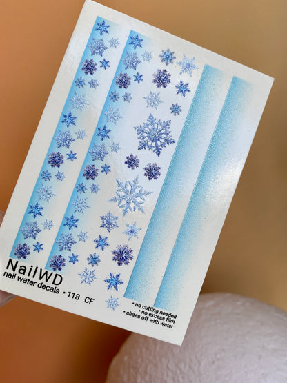 Nail Water Decal 118 NailWD