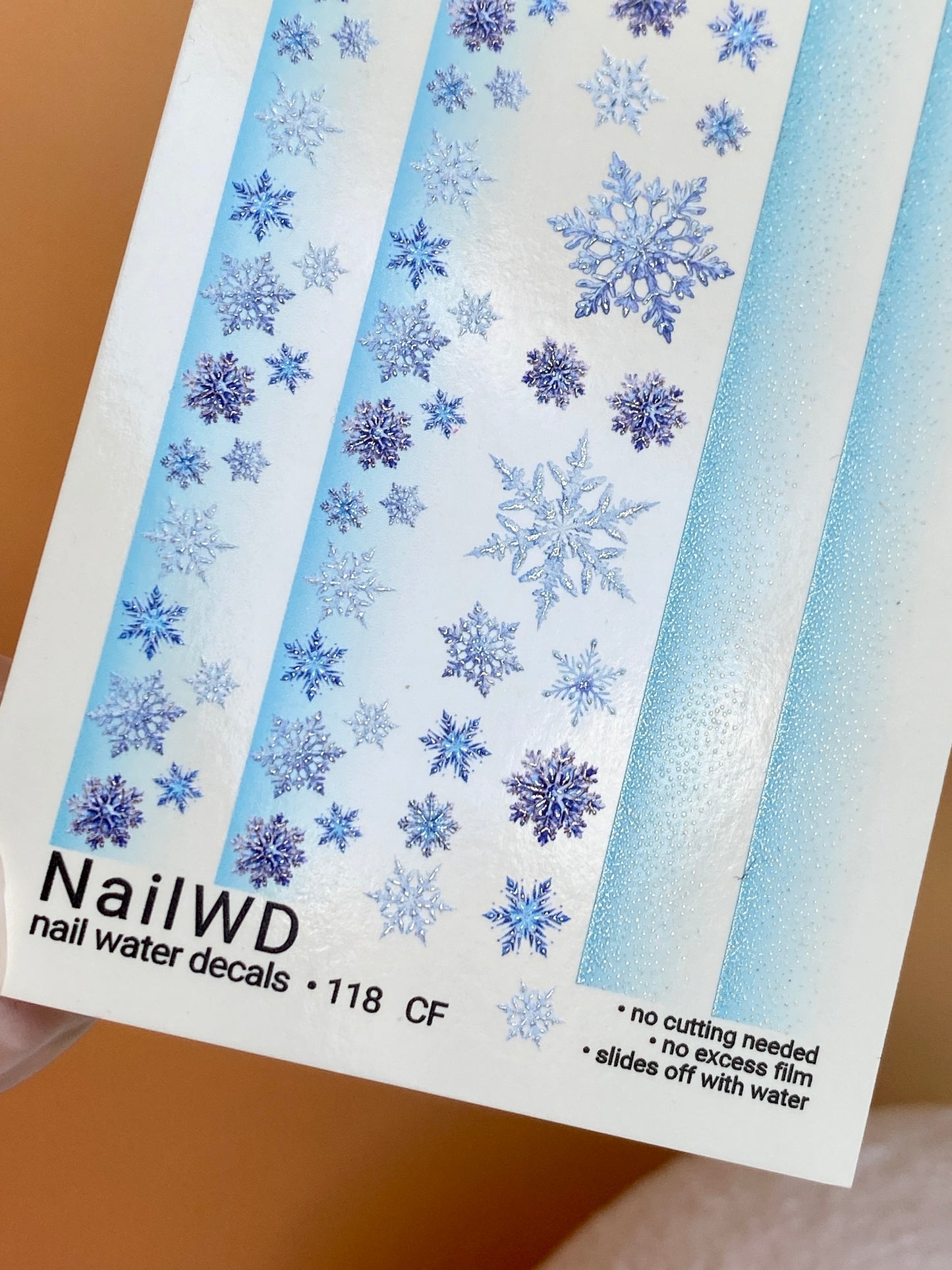 Nail Water Decal 118 NailWD