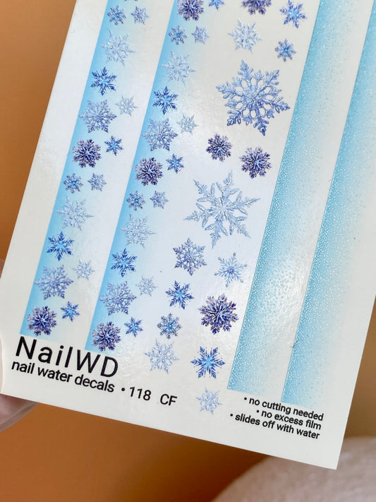 Nail Water Decal 118 NailWD