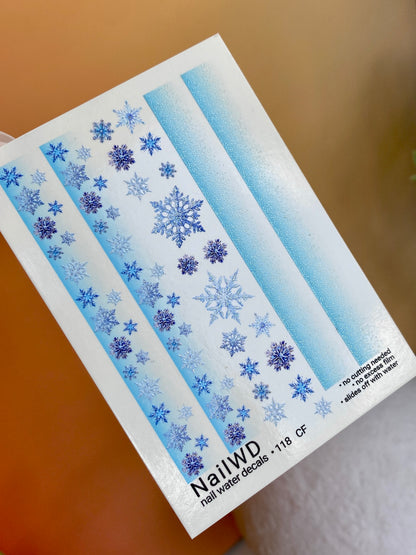 Nail Water Decal 118 NailWD