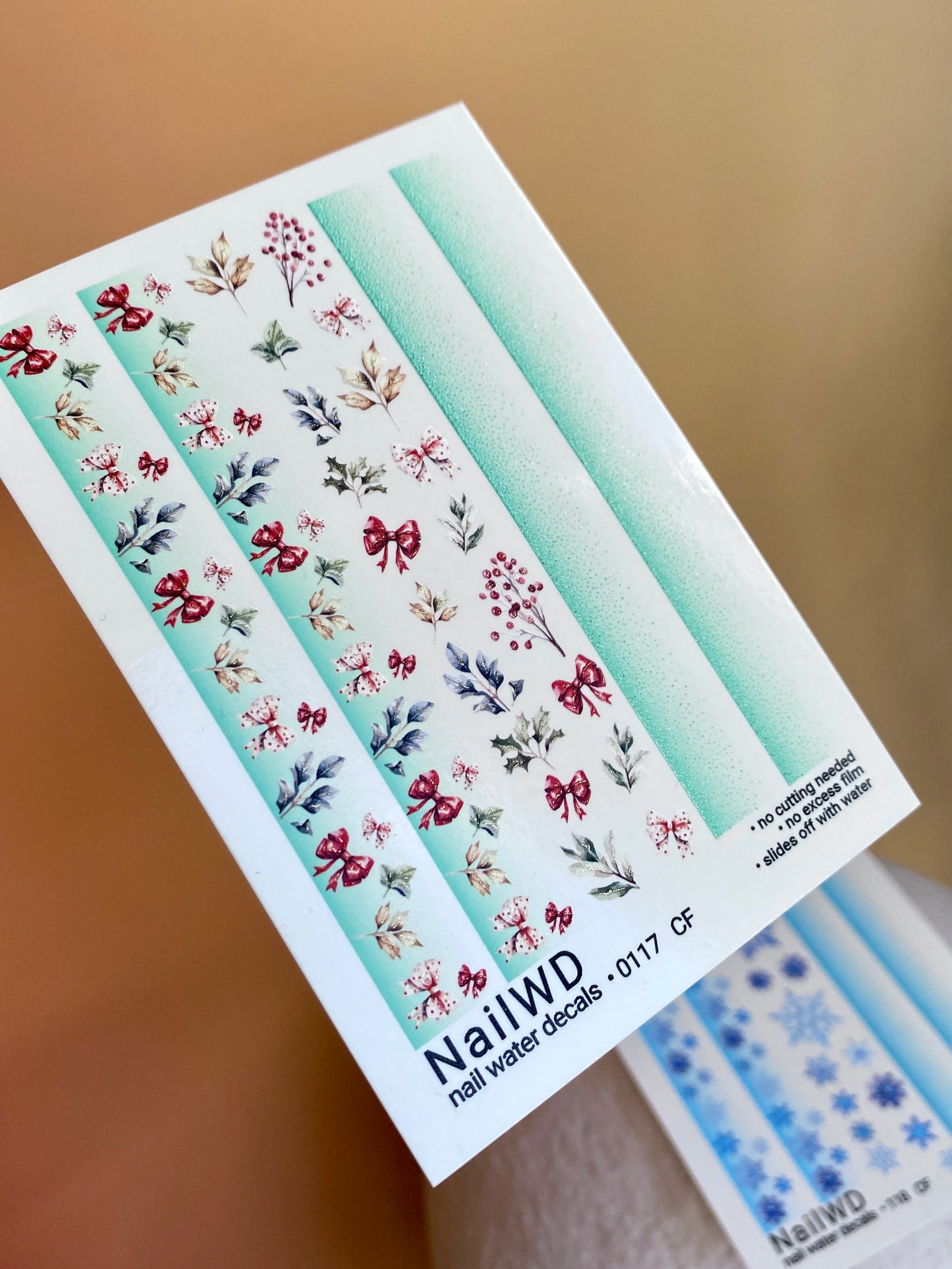 Nail Water Decal 117 NailWD