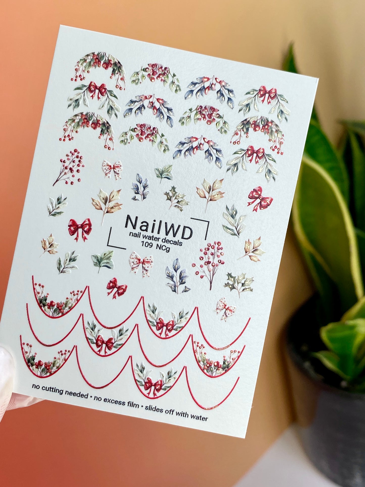 Nail Water Decal 109 NailWD