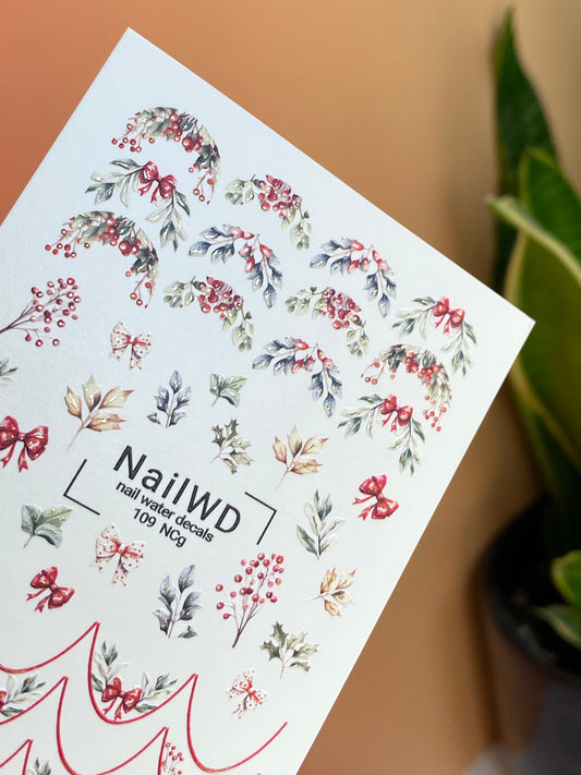 Nail Water Decal 109 NailWD